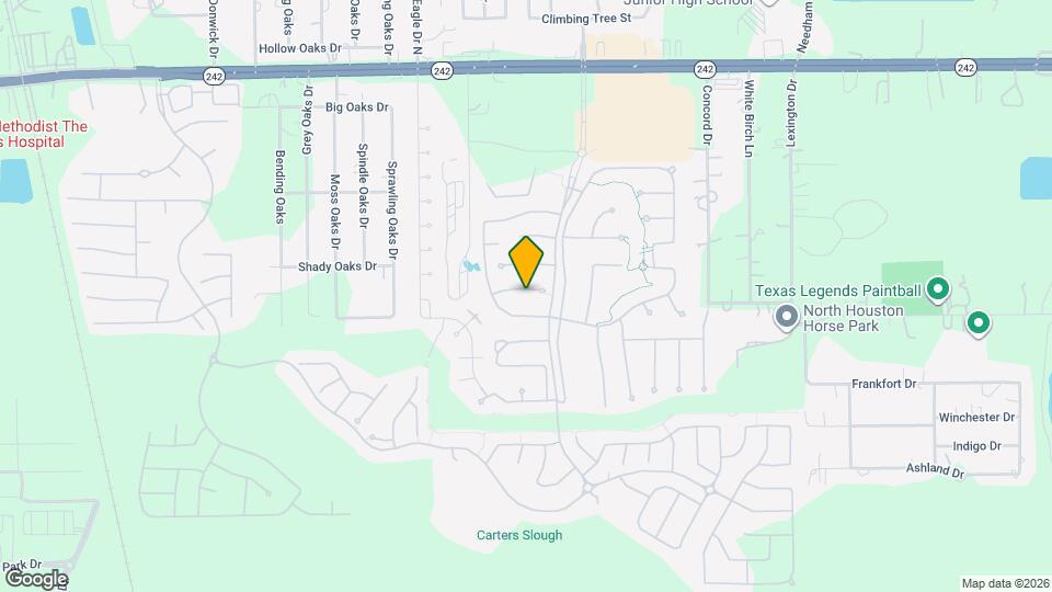 9926 Common Hawker Ct Map and Location Details