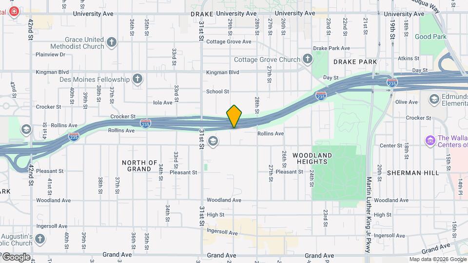 829 29th St Map and Location Details