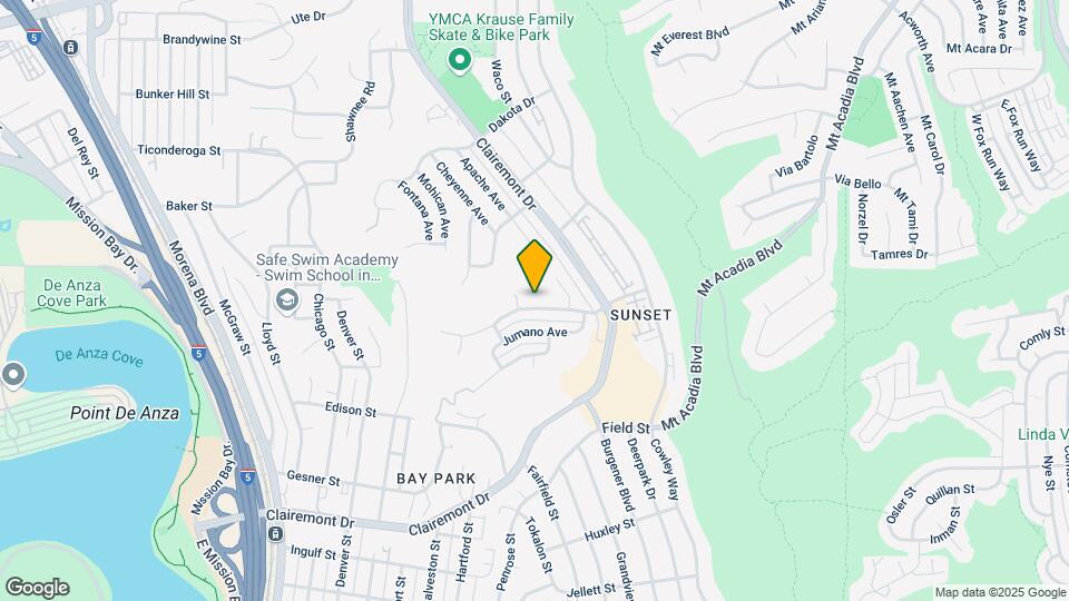 4810 Iroquois Ave Mapa y Detalles de la Ubicación