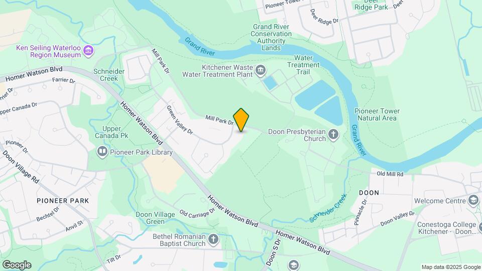 206 Green Valley Dr Map and Location Details