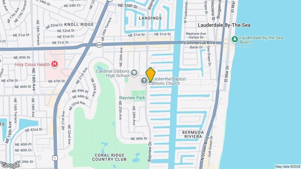 3010 NE 46th St Map and Location Details