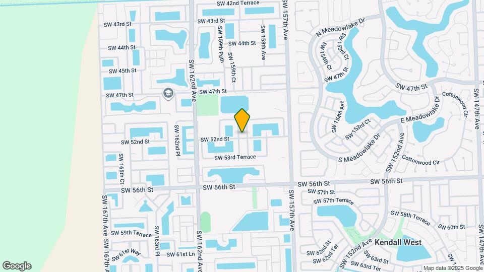 5161 SW 159th Ct Map and Location Details