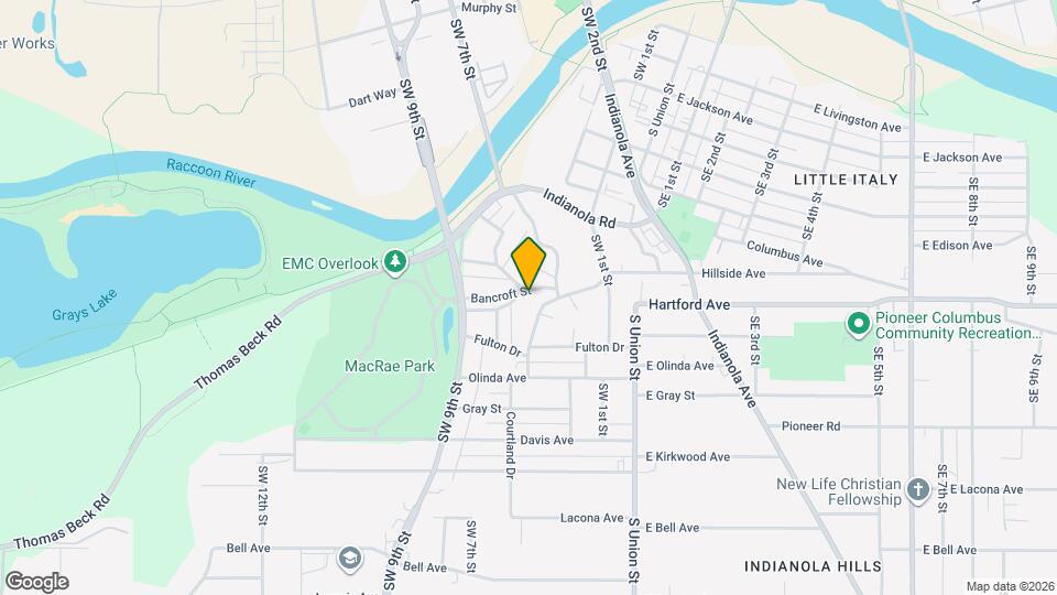 626-626 Bancroft St Map and Location Details