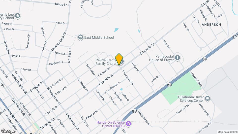 103 N Roosevelt St Map and Location Details