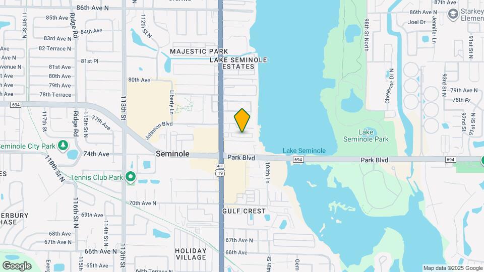 10540 77th Ter, Unit 208 Map and Location Details