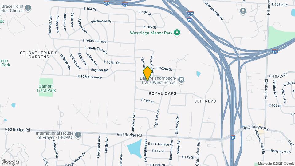 4307 E 108th St Map and Location Details
