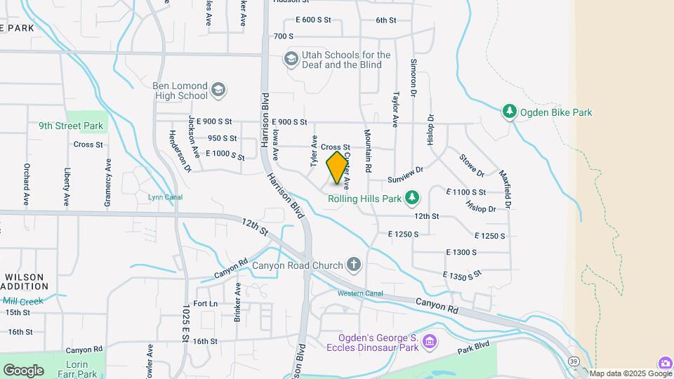 1338 Henderson Dr Map and Location Details