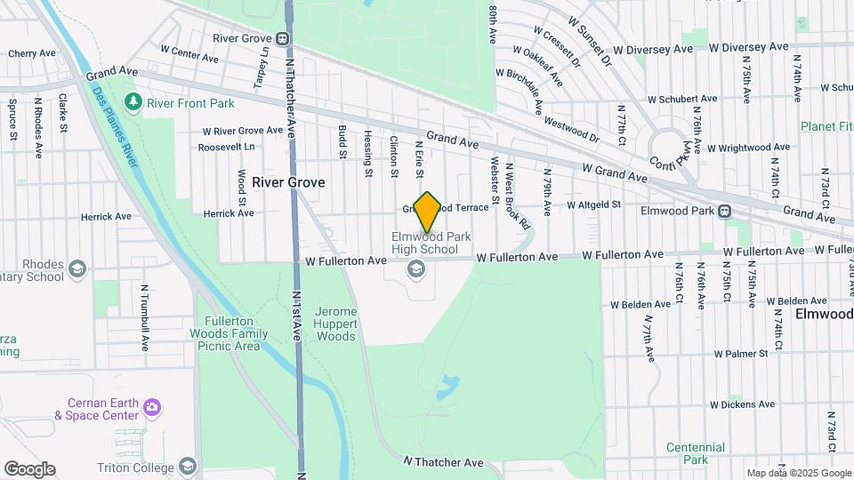 2427 N Erie St Map and Location Details
