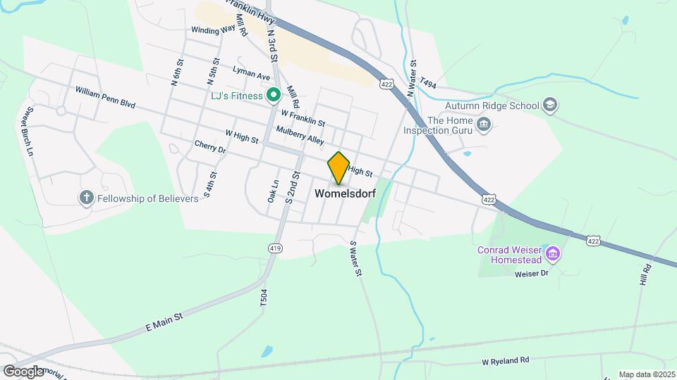 31 S Front St Map and Location Details