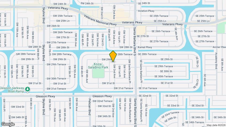 2912 SW 2nd Ave Map and Location Details