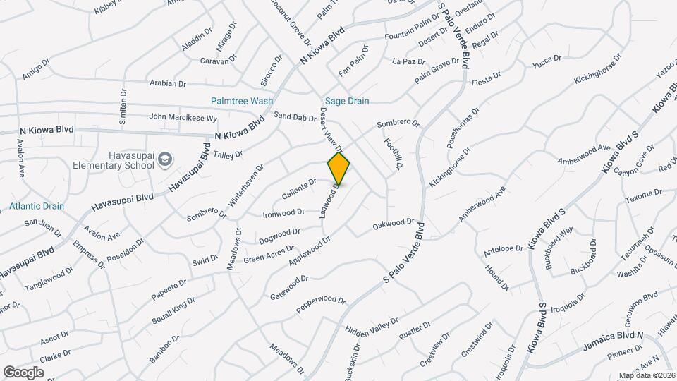 3164 Leawood Dr Map and Location Details