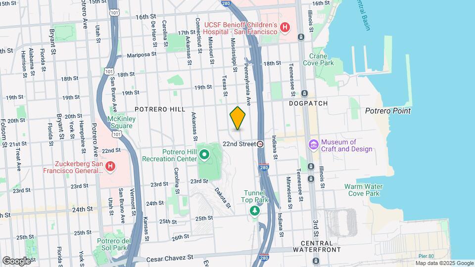 1300 22nd St, Unit 302 Map and Location Details