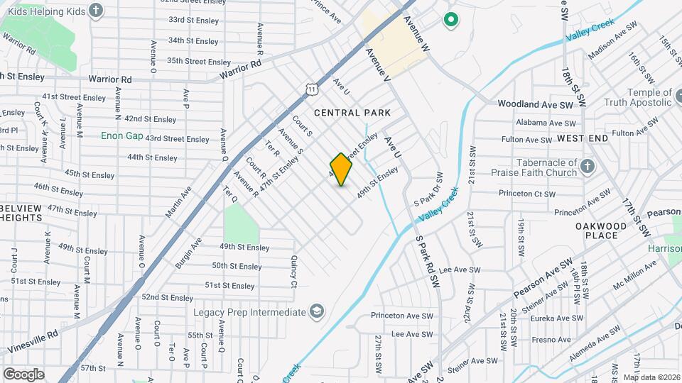 4825 Avenue S Map and Location Details