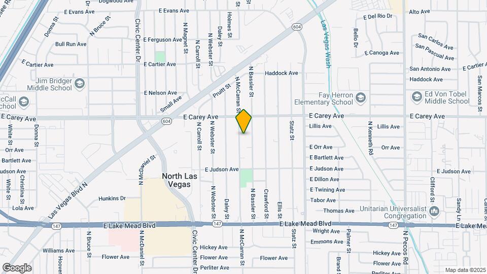 2304 McCarran St Mapa y Detalles de la Ubicación