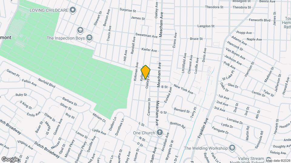 438 Oakley Avenue, Unit Lower Map and Location Details