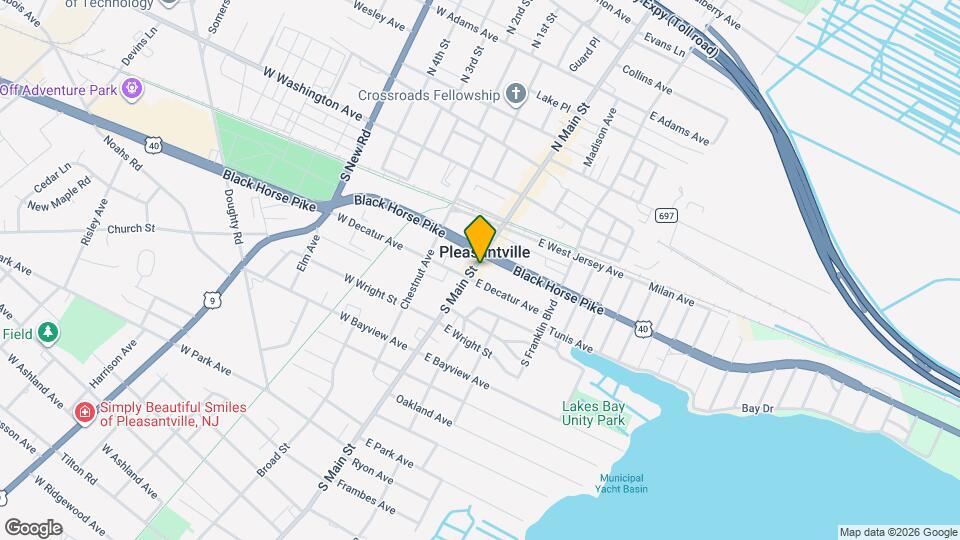 216 S Main St Map and Location Details