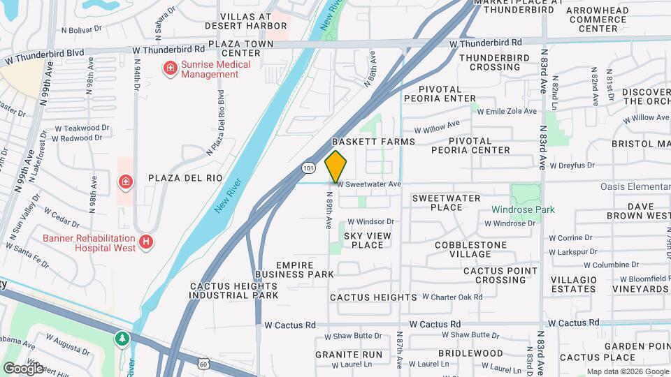 12990 N 88th Ln Map and Location Details