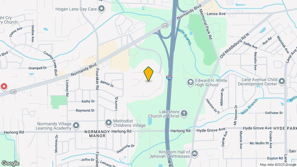 1659 Spring Oaks Ln Map and Location Details