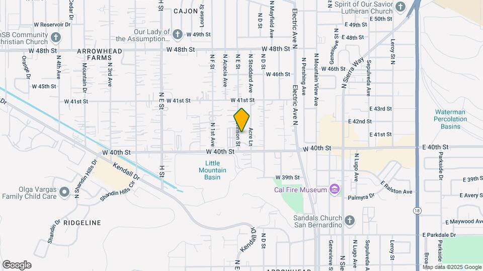 4029 Johnson St Map and Location Details