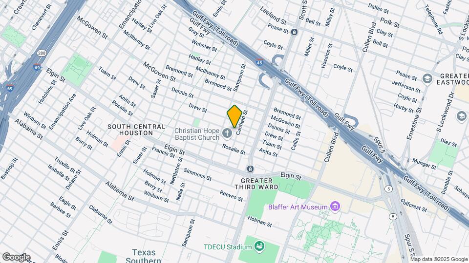 3426 Tuam St Map and Location Details
