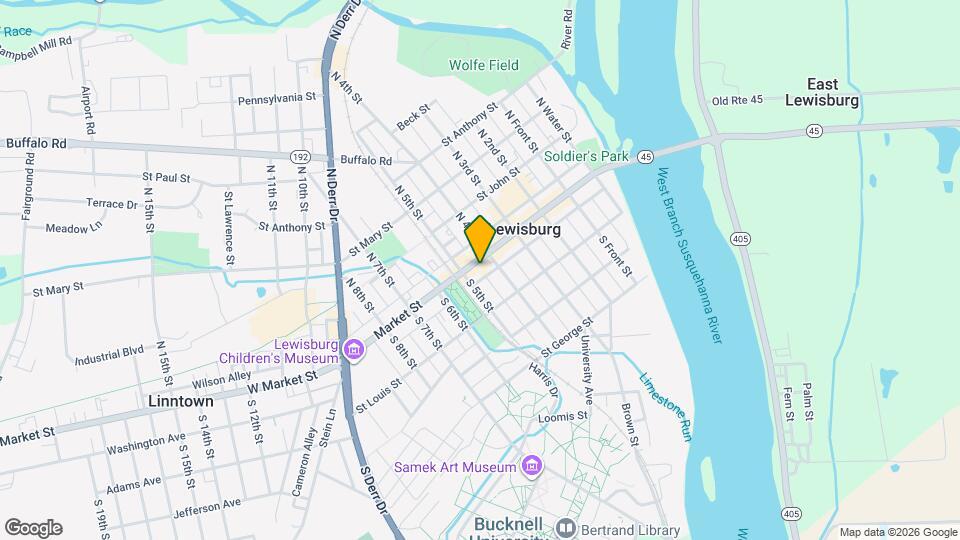 421 Market St, Unit Apt #3 Map and Location Details