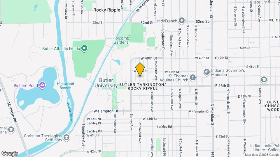 4623 Rookwood Ave Map and Location Details