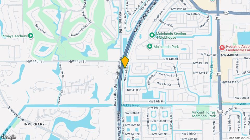 4215 NW 52nd Ave Map and Location Details