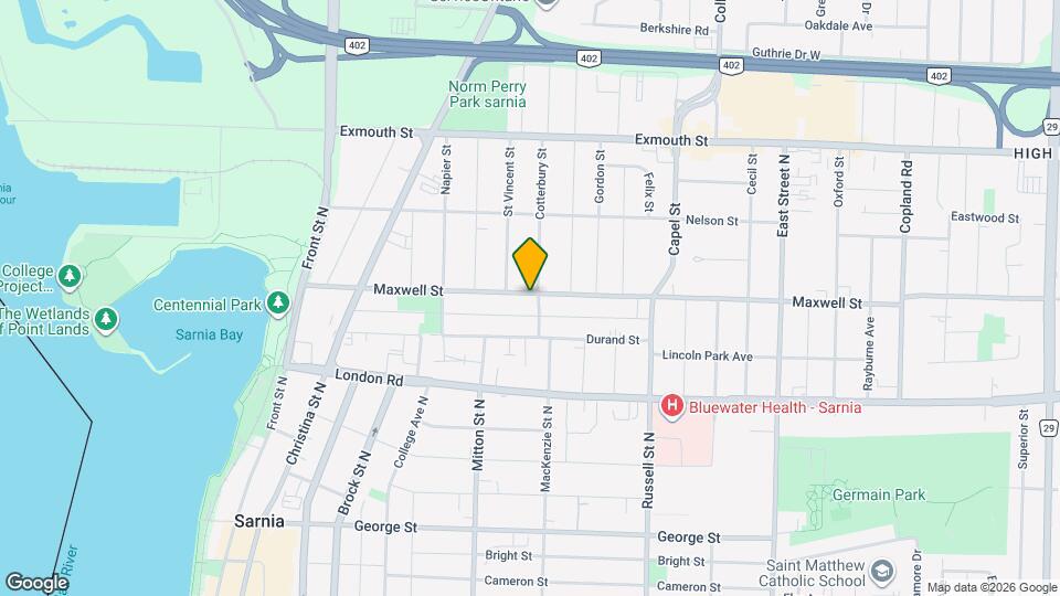 317 Maxwell St Map and Location Details