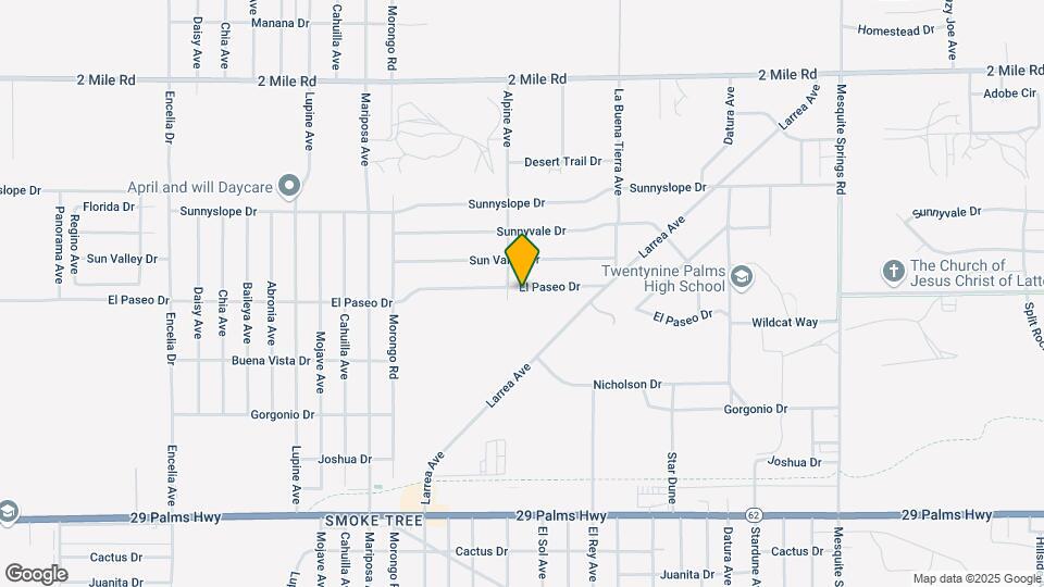 72329 El Paseo Dr Map and Location Details