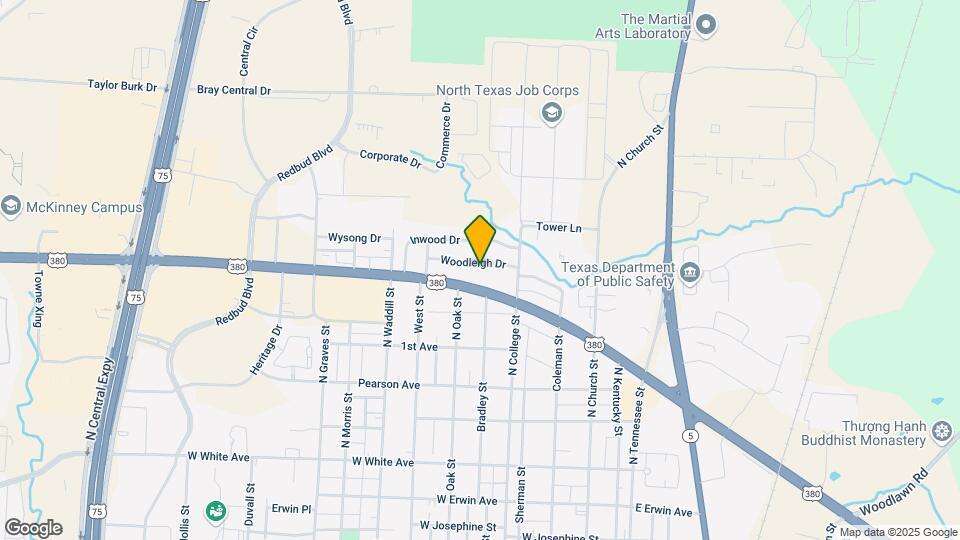 815 Woodleigh Dr Mapa y Detalles de la Ubicación