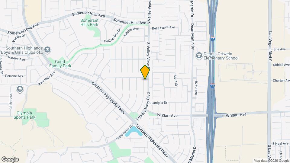 11072 Pentland Downs St Map and Location Details