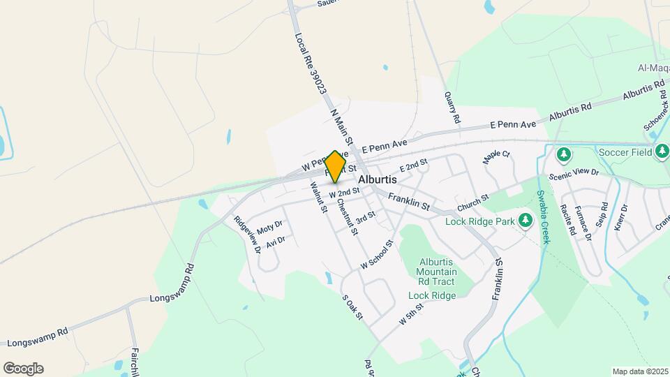 103 W 2nd St Map and Location Details