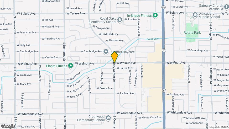 2012 S County Center Dr Map and Location Details