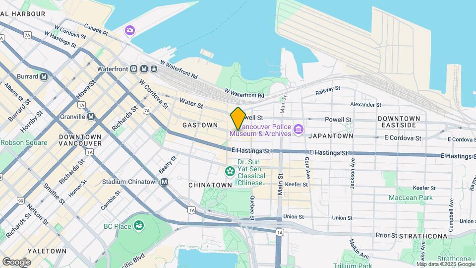22 E Cordova St Map and Location Details