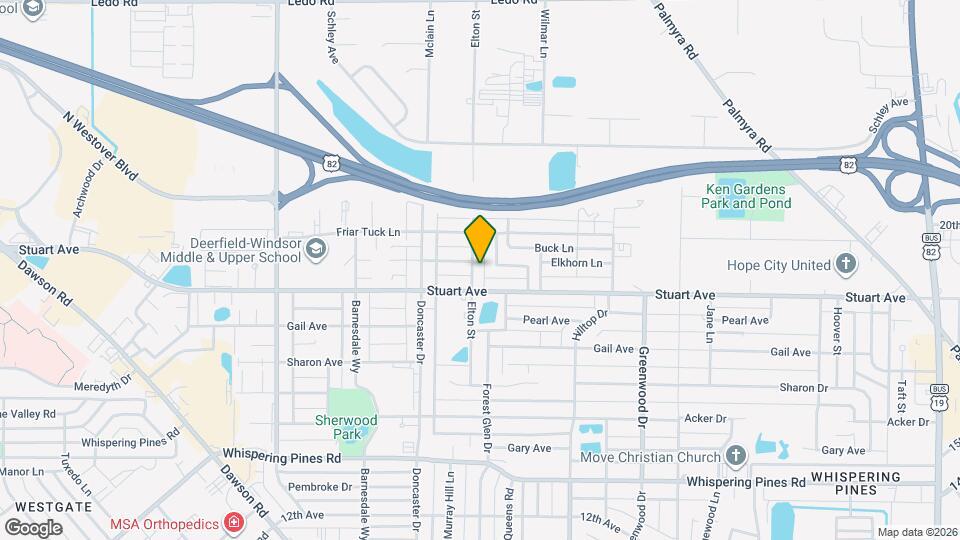 2516 Elton St Map and Location Details