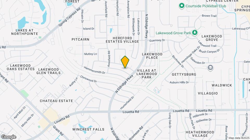 12322 Wealdstone Dr Map and Location Details