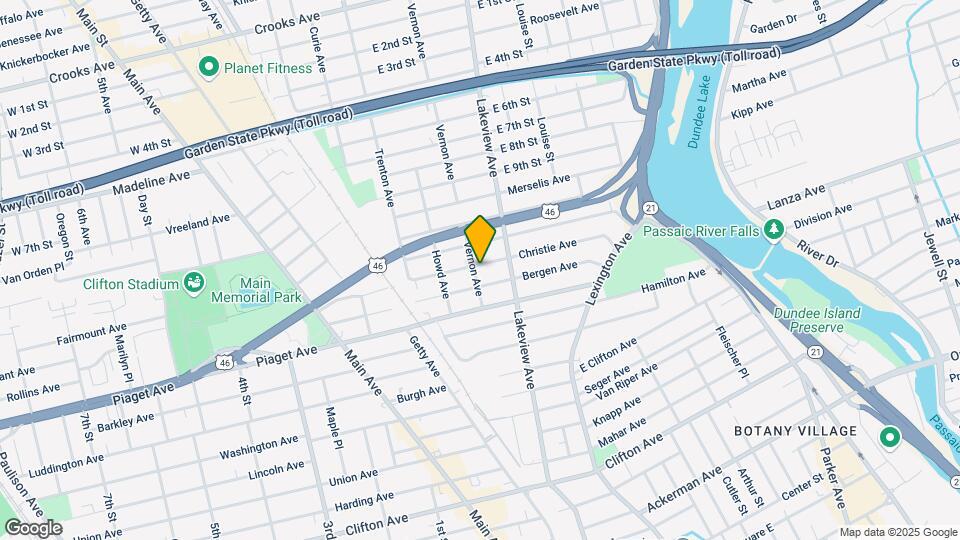 34 Vernon Ave, Unit #2 Map and Location Details