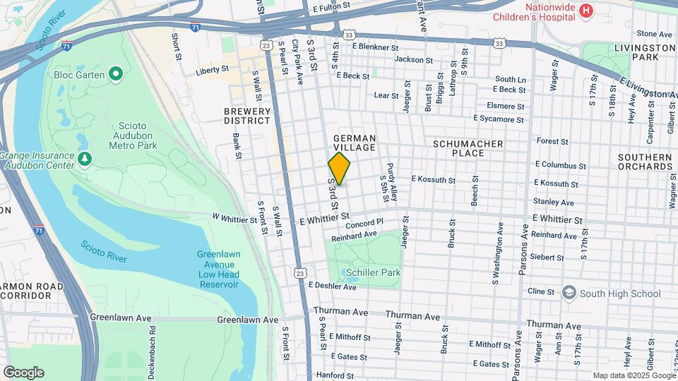 834 S 3rd St-Unit -836 S Third Map and Location Details
