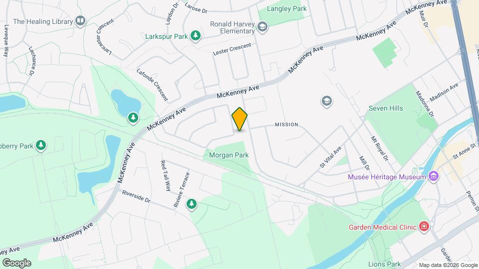 9 Morgan Crescent Map and Location Details