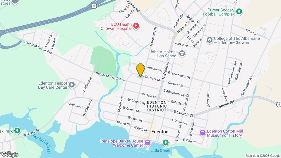 307 N Granville St, Unit Unit B Mapa y Detalles de la Ubicación