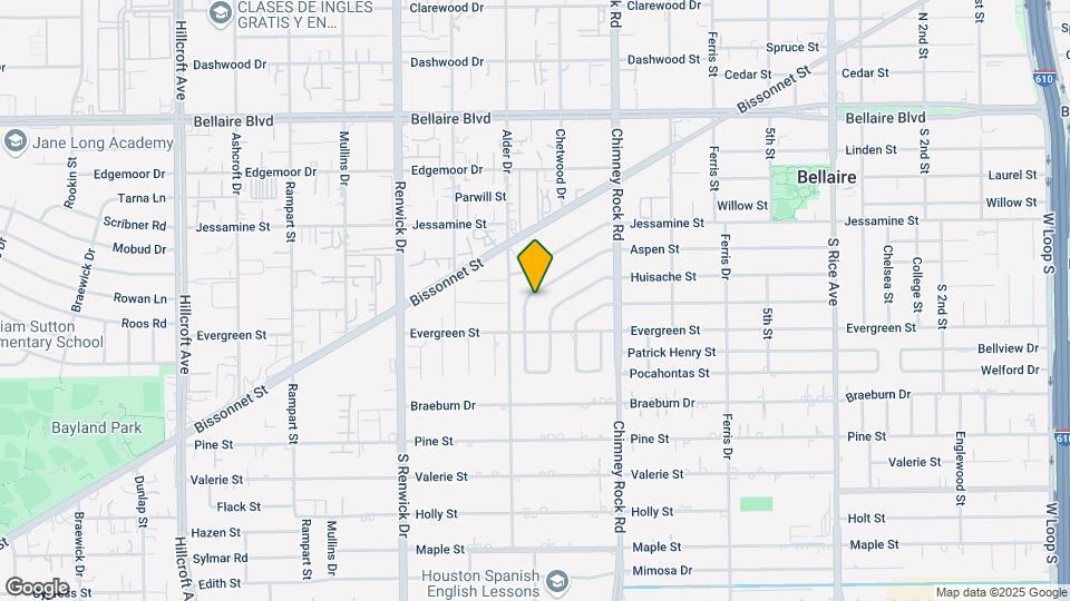 5541 Aspen St Map and Location Details
