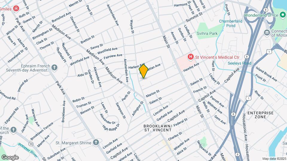 283 Bronx Ave Map and Location Details