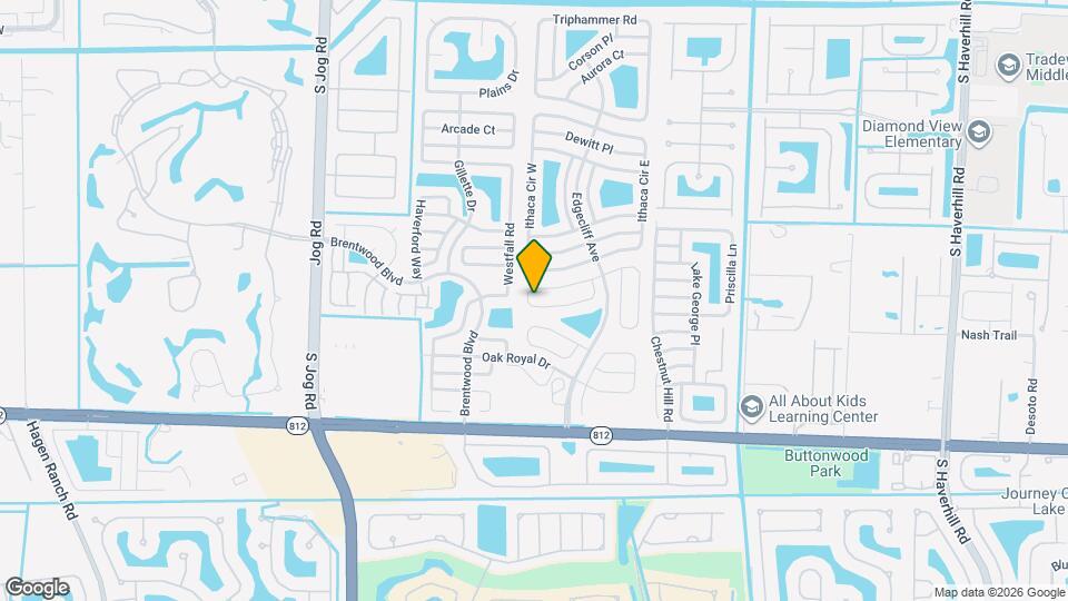 5901 Lincoln Cir W Map and Location Details