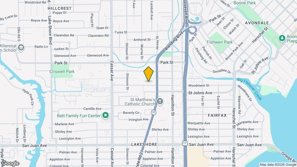 4633 Shelby Ave Map and Location Details
