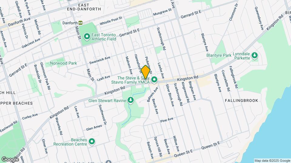 856 Kingston Rd Map and Location Details