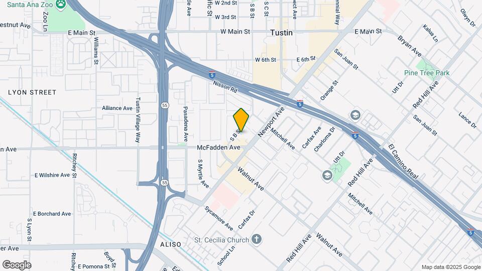 15722 S B St Map and Location Details