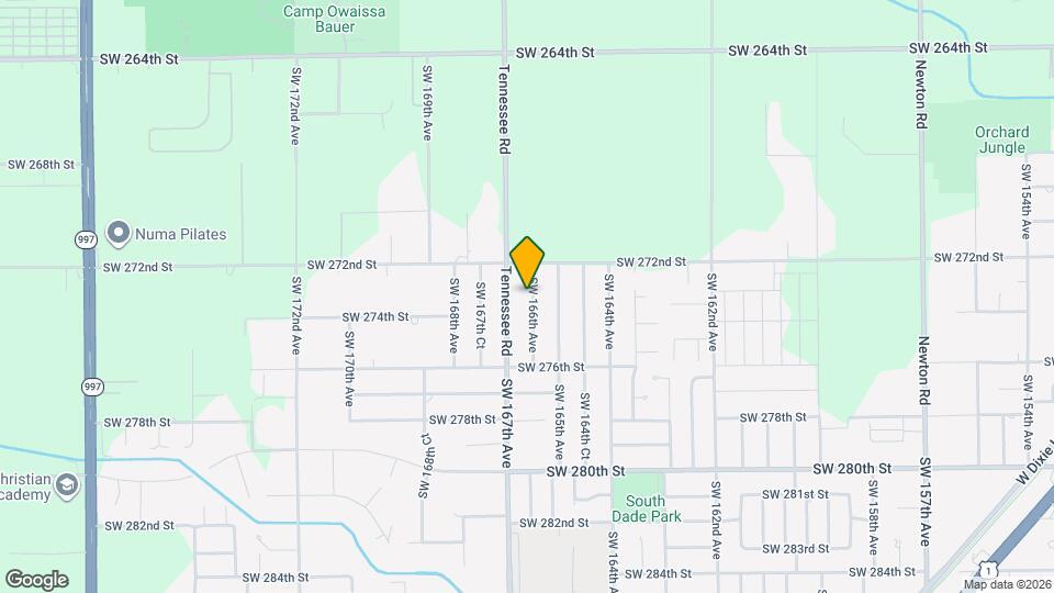 27280 SW 166th Ave Map and Location Details