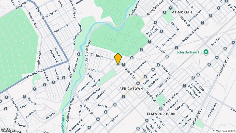 6322 Regent St Map and Location Details