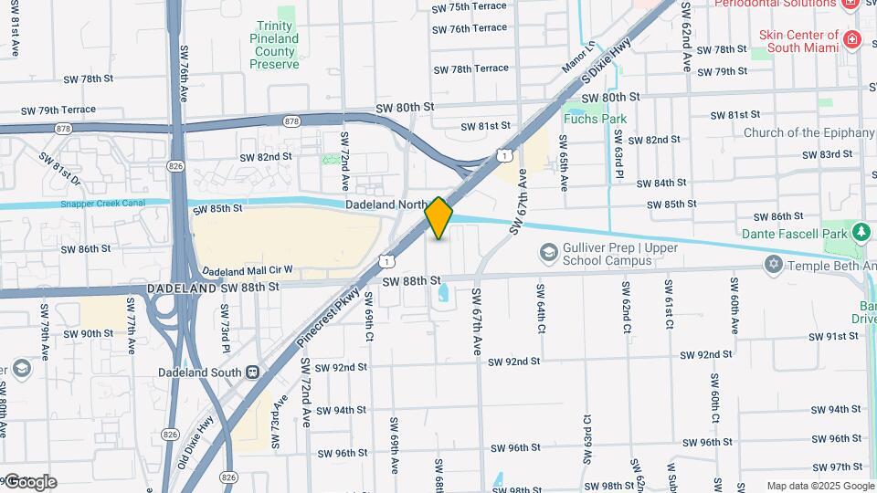 8609 SW 68th Ct Map and Location Details