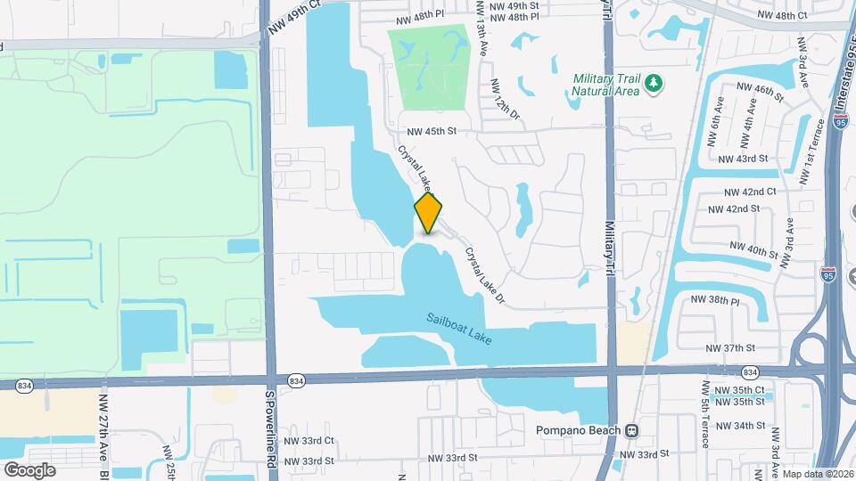 4083 Crystal Lake Dr Map and Location Details